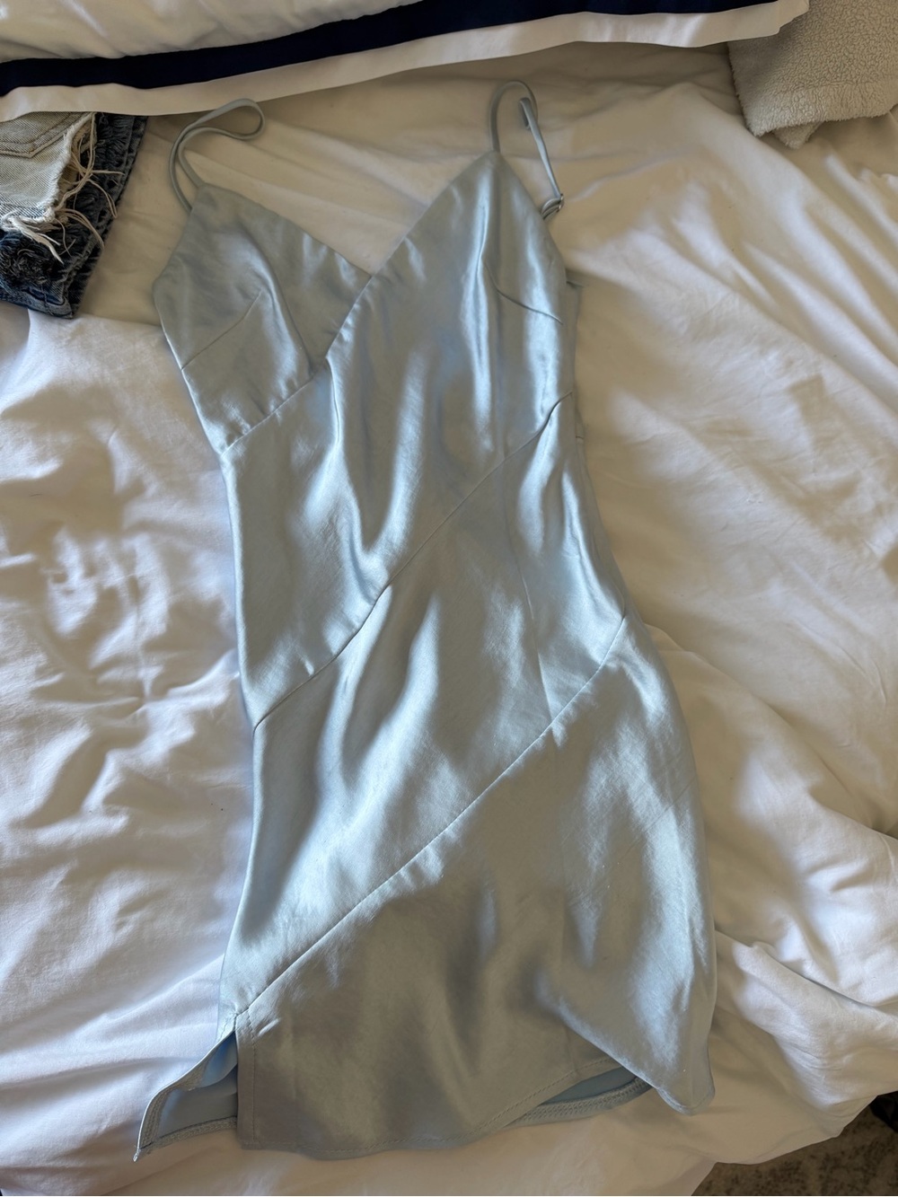 Beginning Boutique Silk Mini Dress